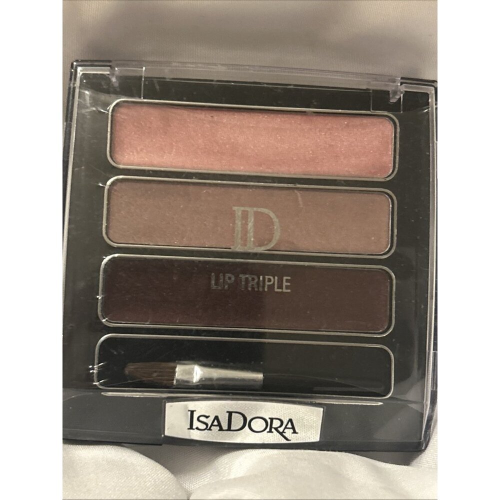 IsaDora Lip Triple Autumn Fruits #60 See Pictures  .19 oz Vintage New Rare Seal